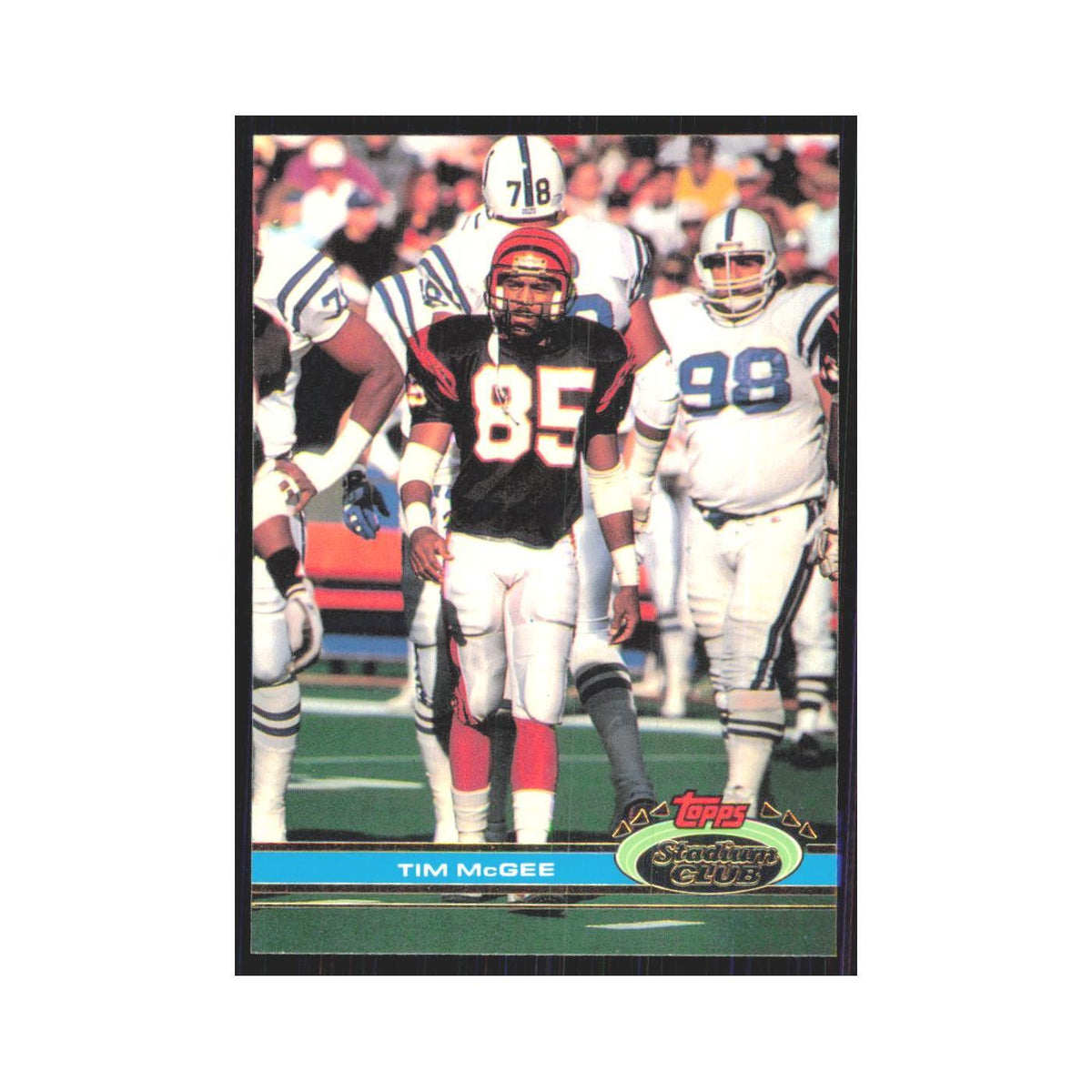 1991 Stadium Club Tim McGee Bengals #22