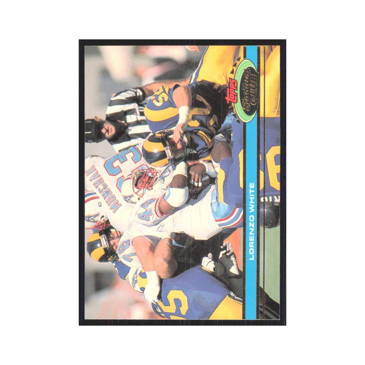 1991 Stadium Club Lorenzo White Houston Oilers #11