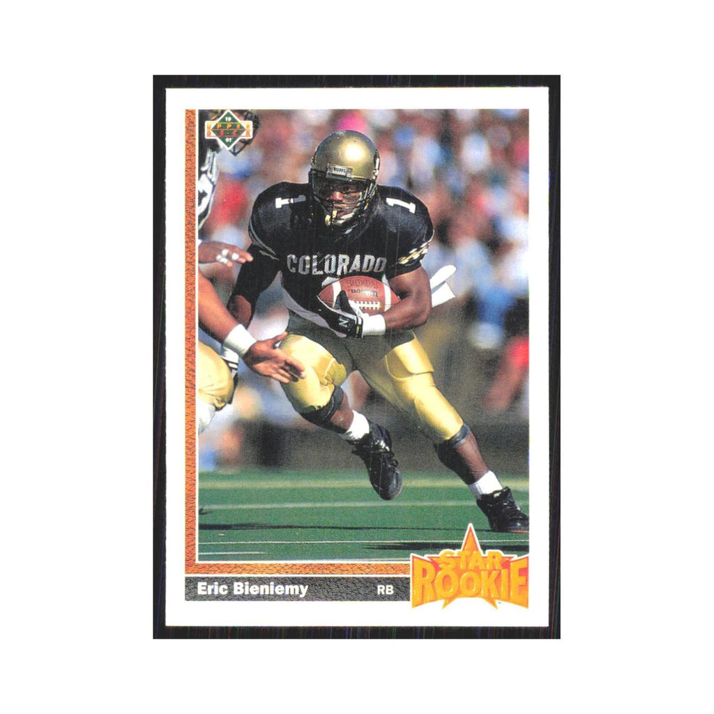 1991 Upper Deck Eric Bieniemy RC San Diego Chargers #2