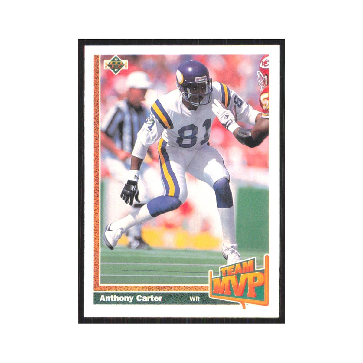 1991 Upper Deck Anthony Carter Vikings #466