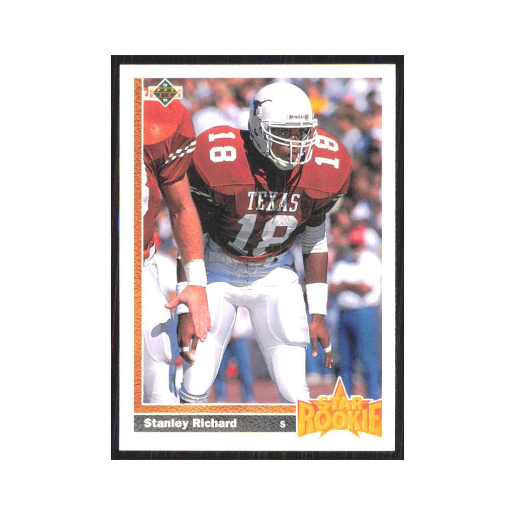 1991 Upper Deck Stanley Richard RC San Diego Chargers #16
