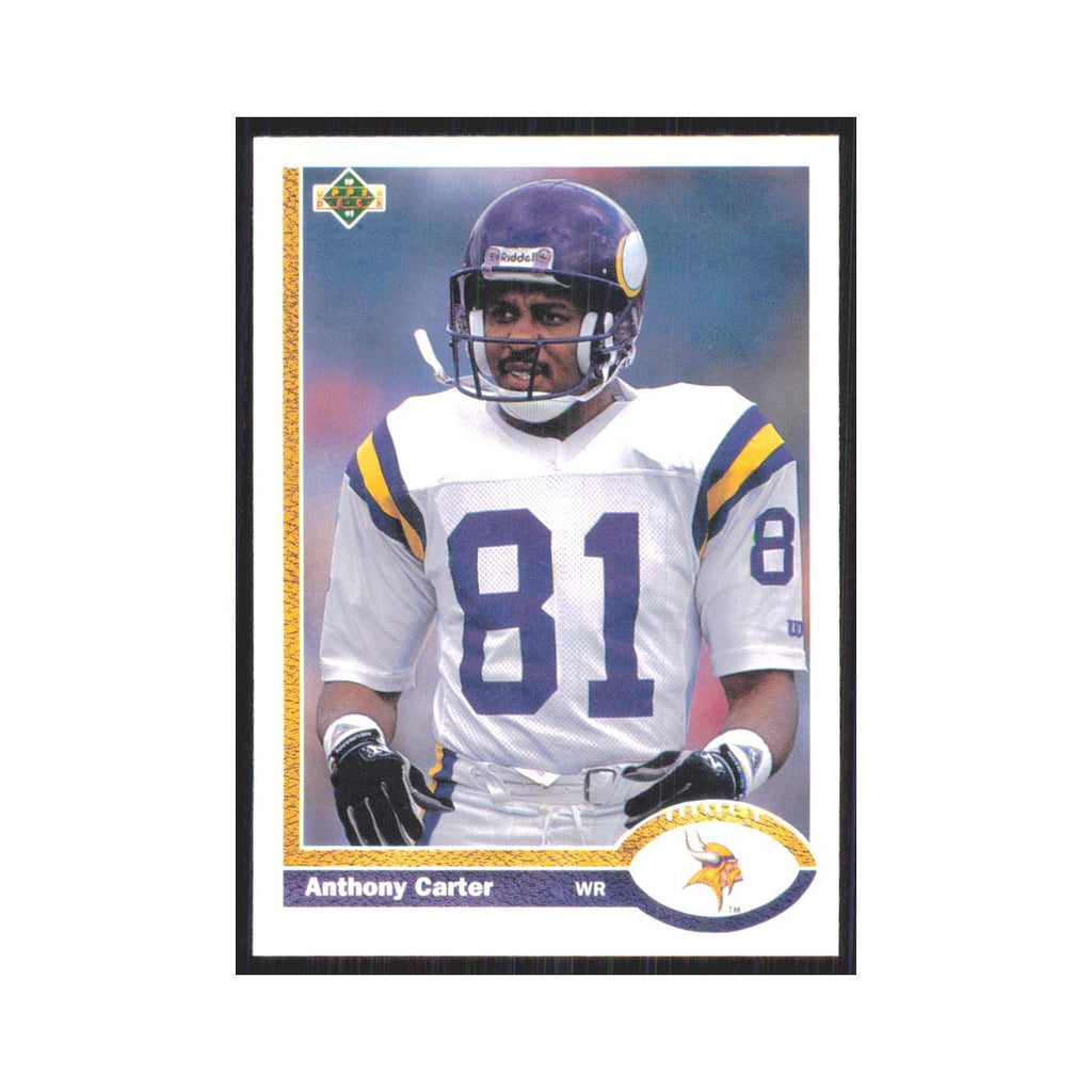 1991 Upper Deck Anthony Carter Vikings #236
