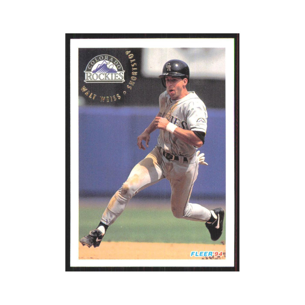 Walt Weiss 1994 Fleer Update #U131 Colorado Rockies Baseball Card NM