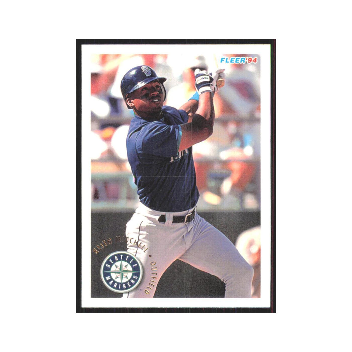 Keith Mitchell 1994 Fleer Update #U84 Seattle Mariners Baseball Card NM