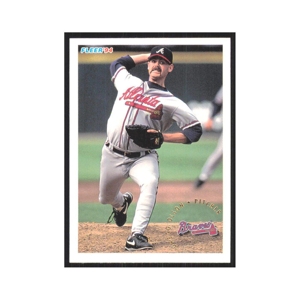 Gregg Olson 1994 Fleer Update #U105 Atlanta Braves Baseball Card NM