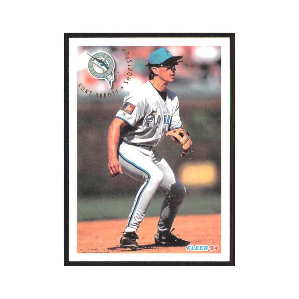 Kurt Abbott Rookie 1994 Fleer Update #U132 Florida Marlins Baseball Card NM