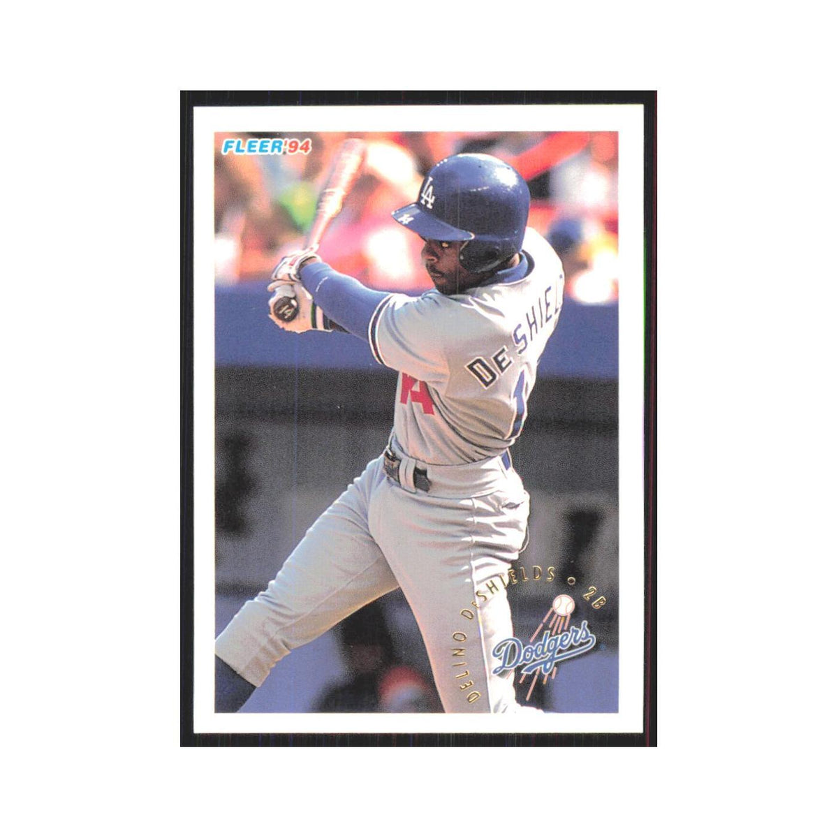 Delino DeShields 1994 Fleer Update #U149 Los Angeles Dodgers Baseball Card NM