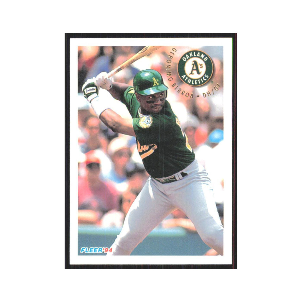 Geronimo Berroa 1994 Fleer Update #U73 Oakland Athletics Baseball Card NM