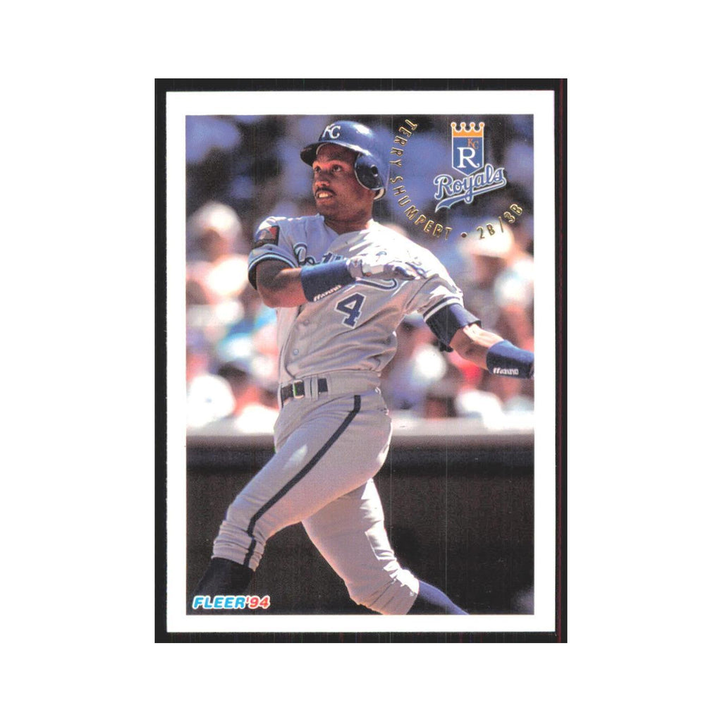 Terry Shumpert 1994 Fleer Update #U51 Kansas City Royals Baseball Card NM