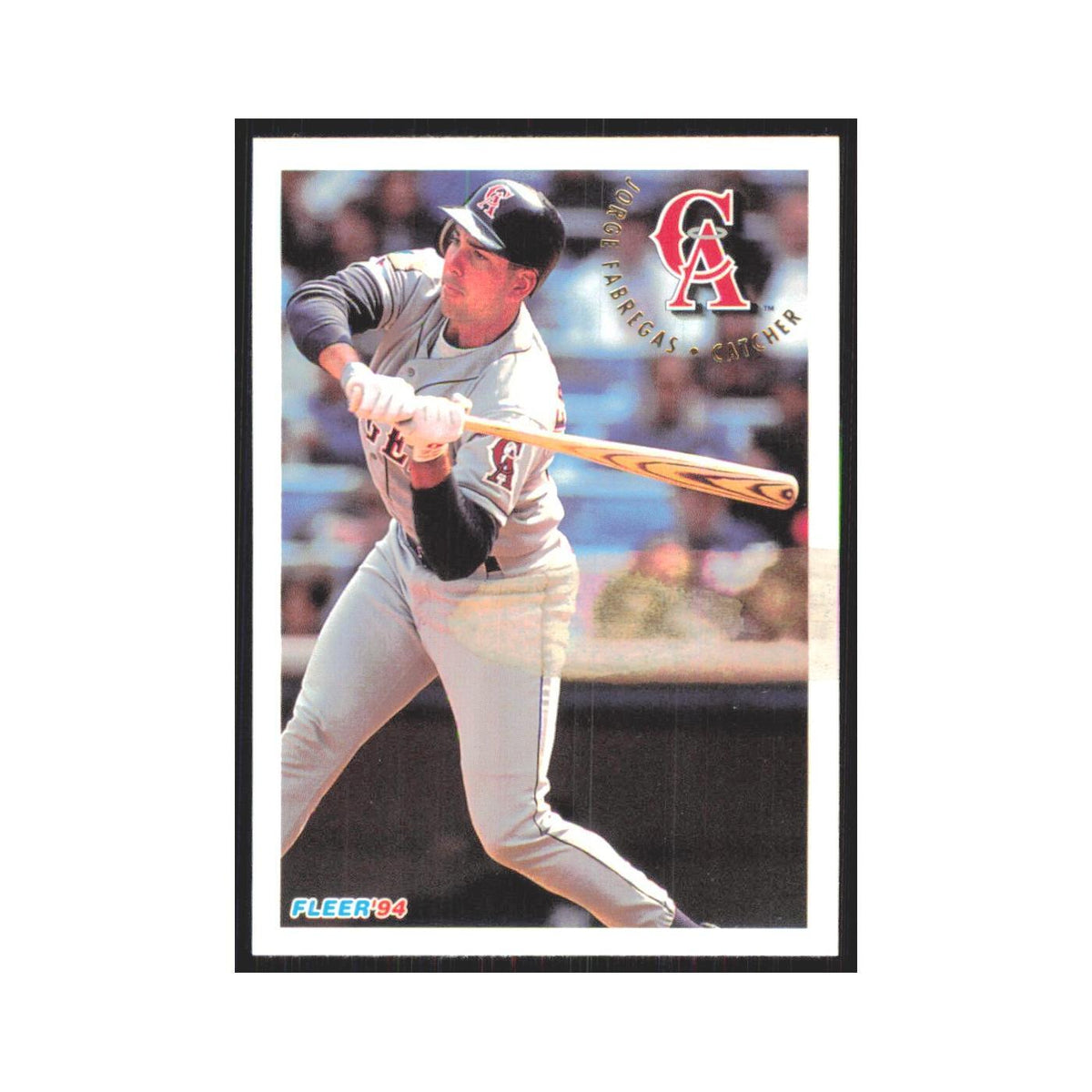 Jorge Fabregas 1994 Fleer Update #U16 California Angels Baseball Card NM