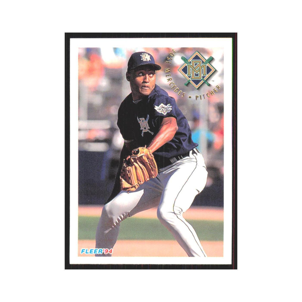 Jose Mercedes 1994 Fleer Update #U55 Milwaukee Brewers Baseball Card NM