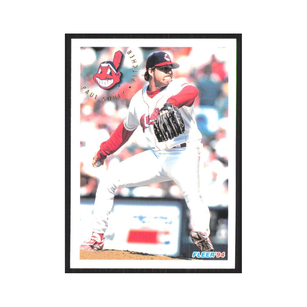 Paul Shuey 1994 Fleer Update #U37 Cleveland Indians Baseball Card NM