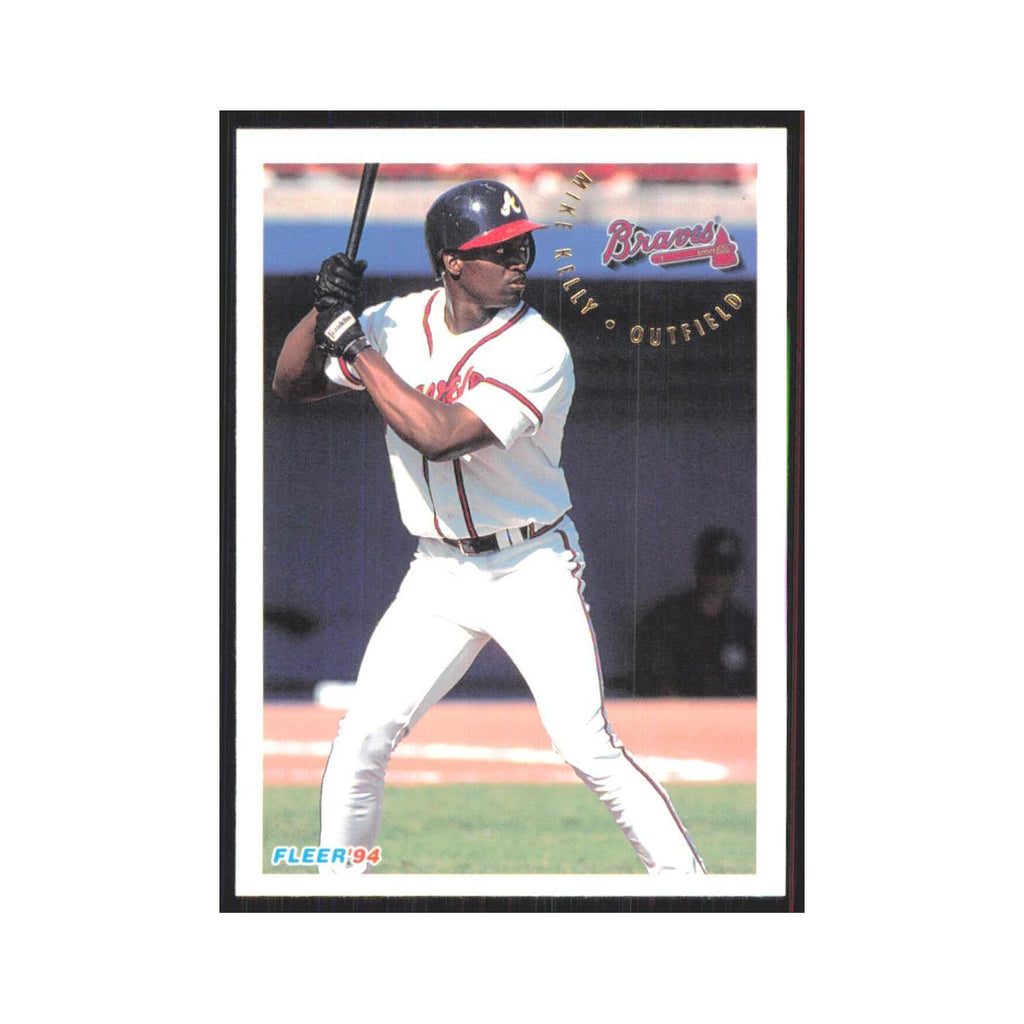 Mike Kelly 1994 Fleer Update #U101 Atlanta Braves Baseball Card NM