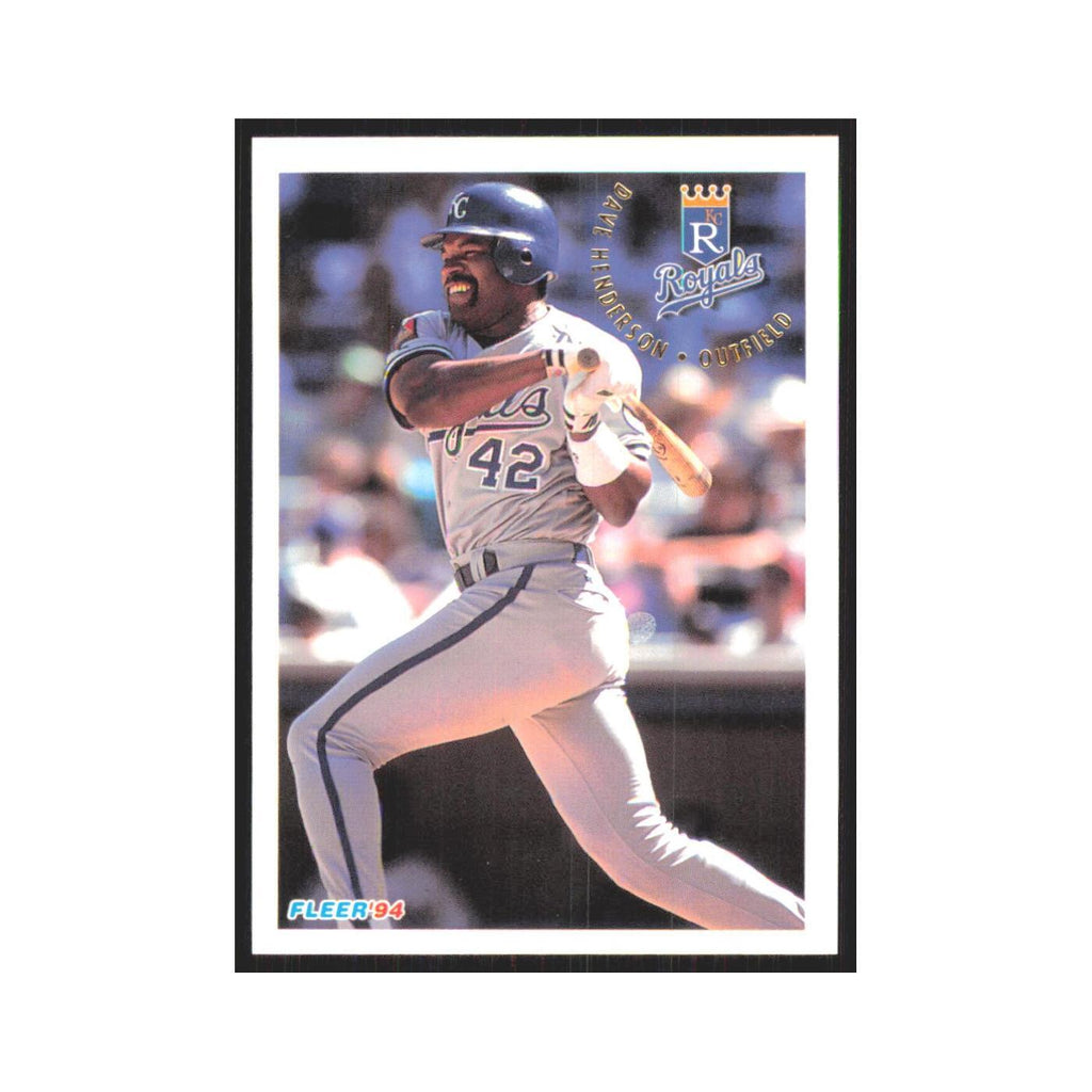 Dave Henderson 1994 Fleer Update #U49 Kansas City Royals Baseball Card NM