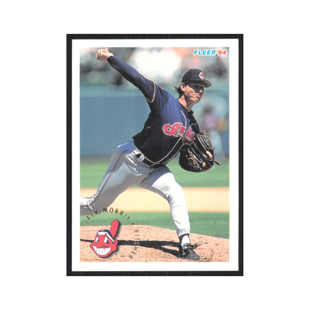 Jack Morris 1994 Fleer Update #U33 Cleveland Indians Baseball Card NM