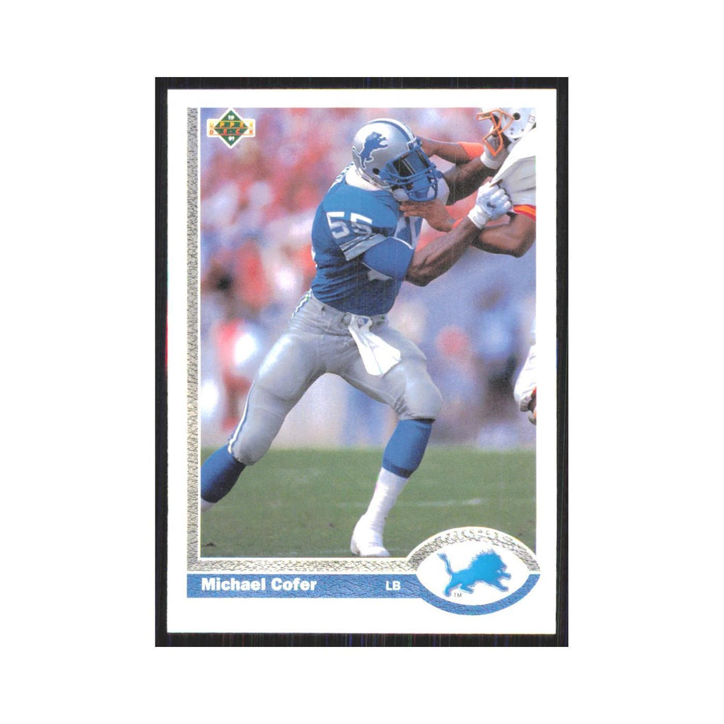 1991 Upper Deck Michael Cofer Lions #281
