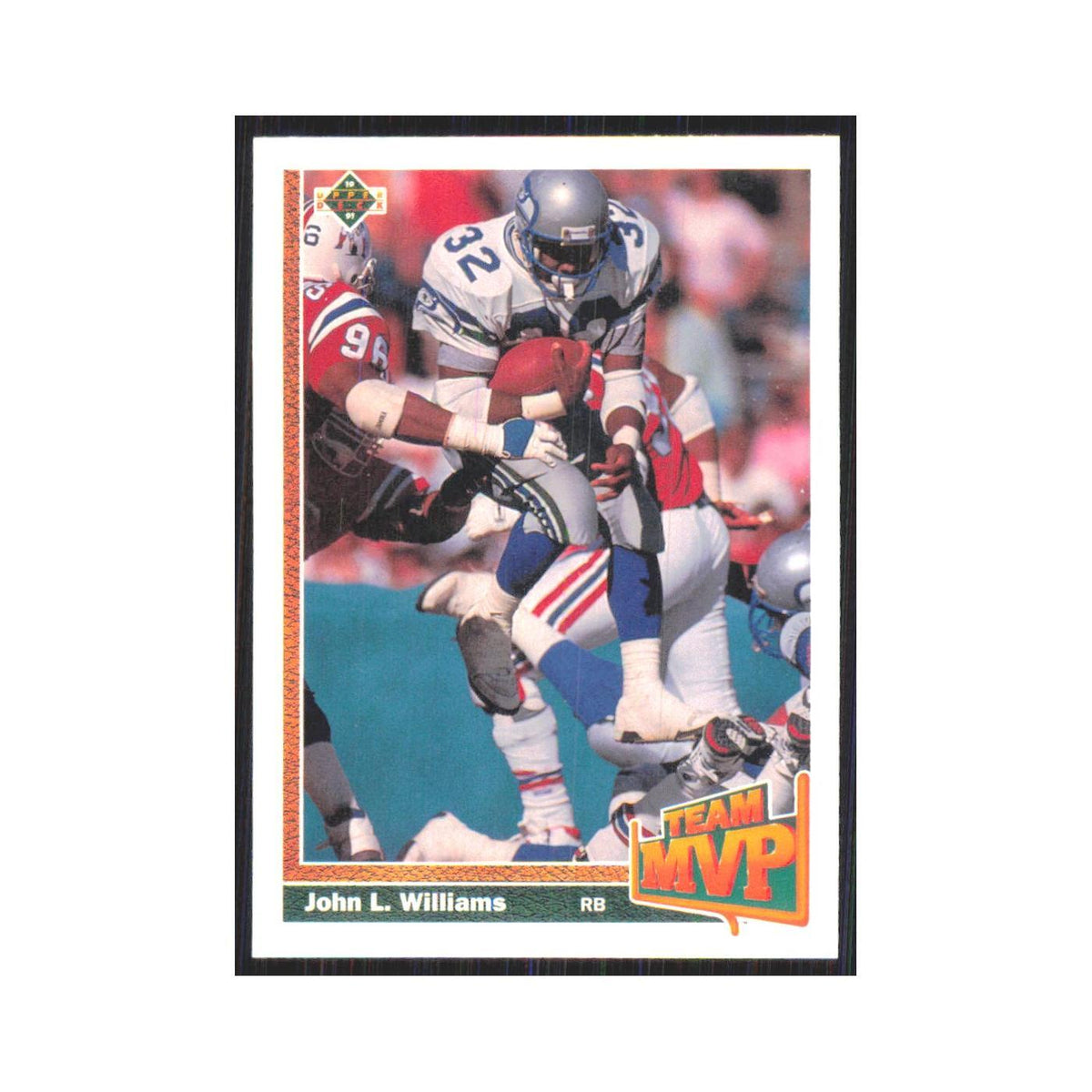 1991 Upper Deck John L. Williams Seahawks #476
