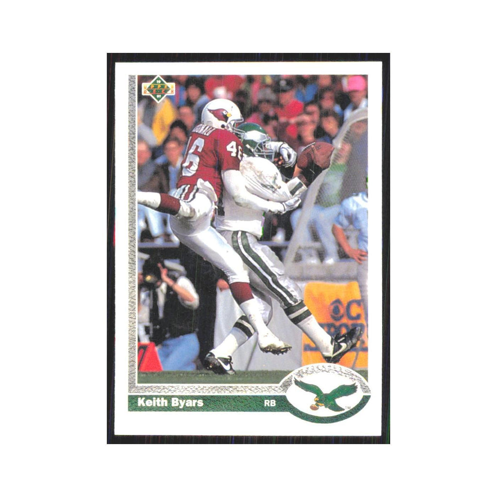 1991 Upper Deck Keith Byars Eagles #282