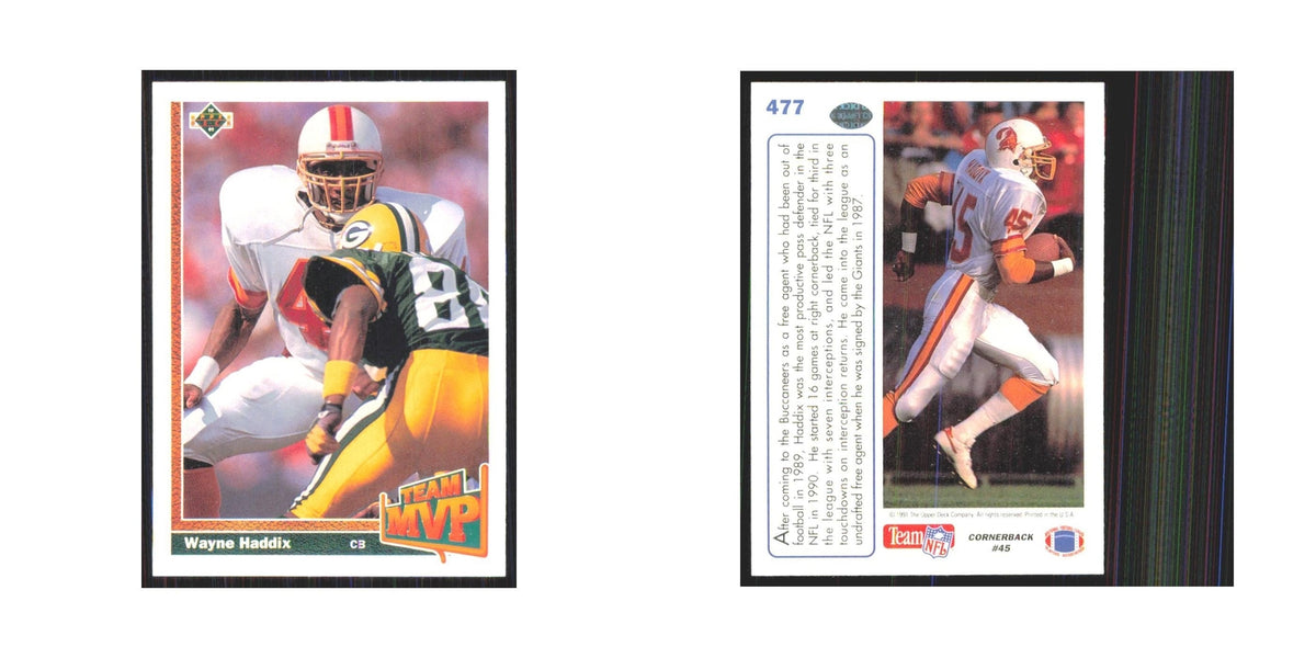 1991 Upper Deck Wayne Haddix Buccaneers #477