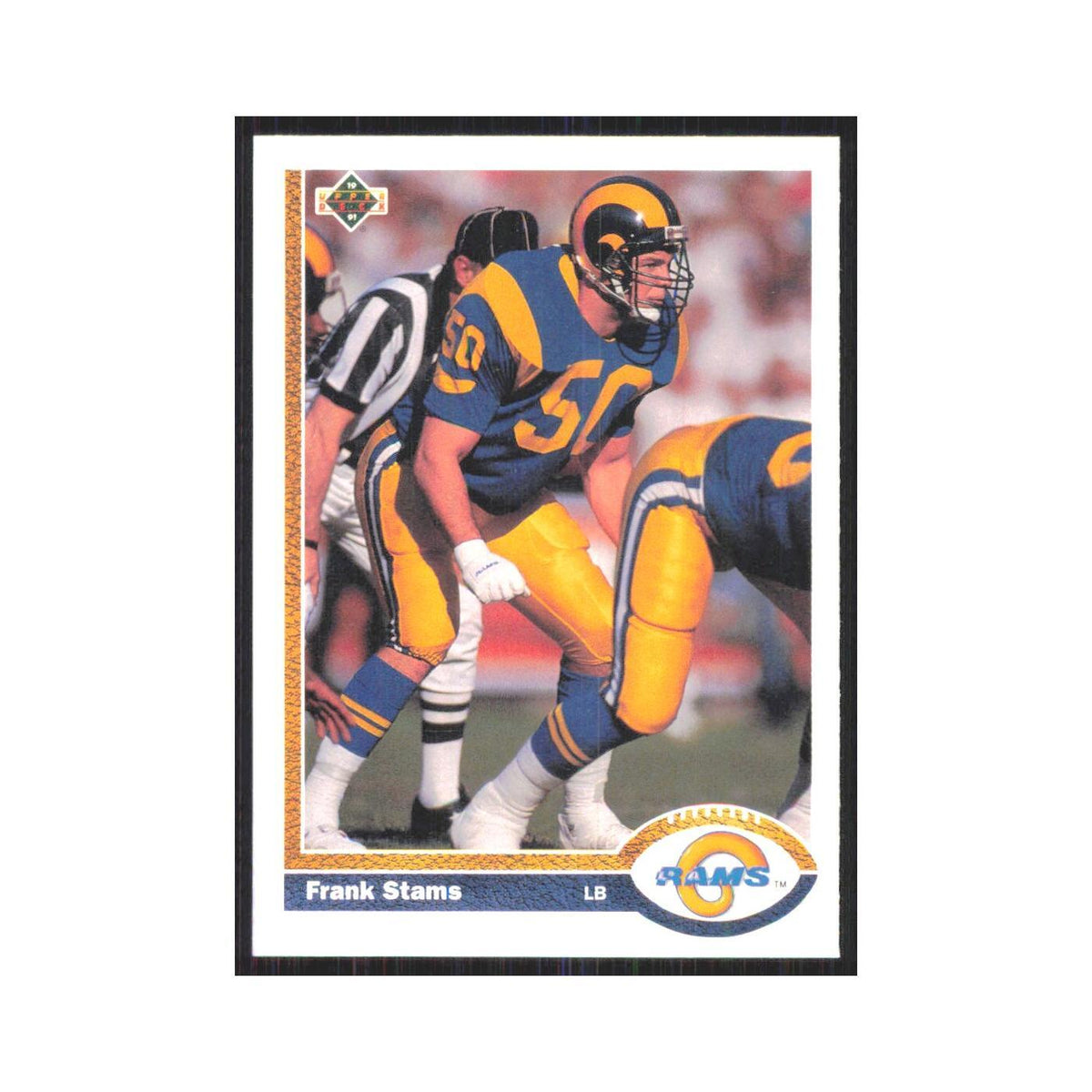 1991 Upper Deck Frank Stams Rams #332