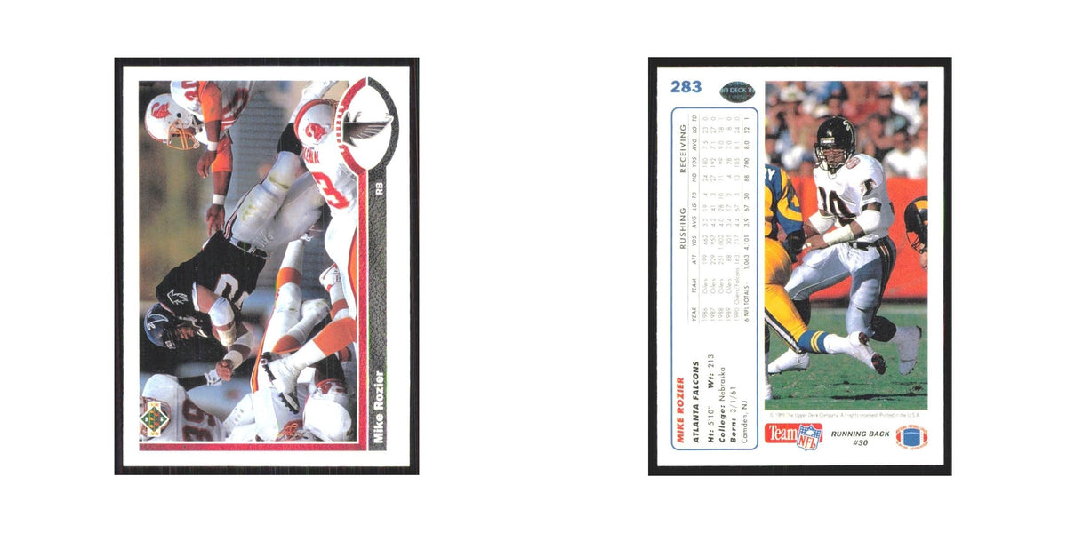 1991 Upper Deck Mike Rozier Falcons #283