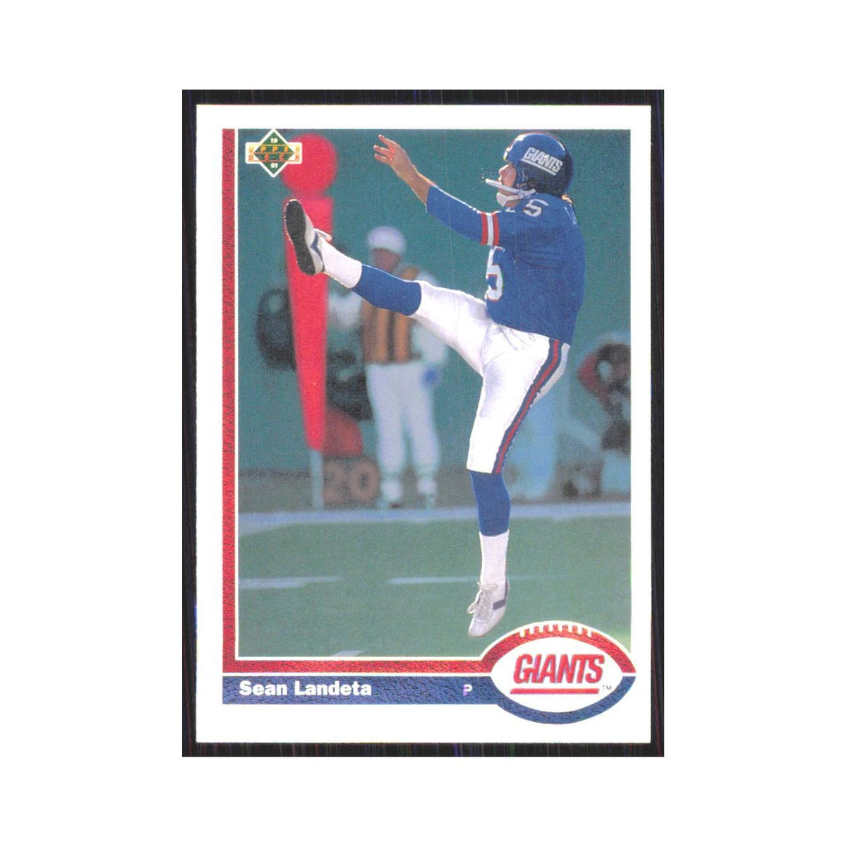1991 Upper Deck Sean Landeta Giants #288