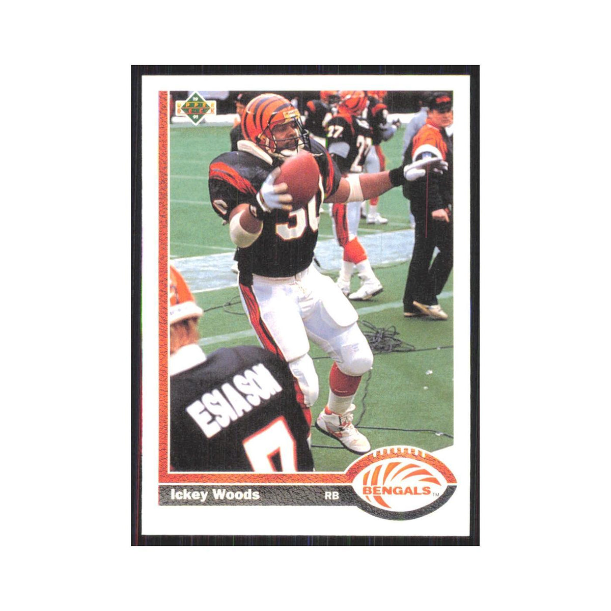 1991 Upper Deck Ickey Woods Bengals #145