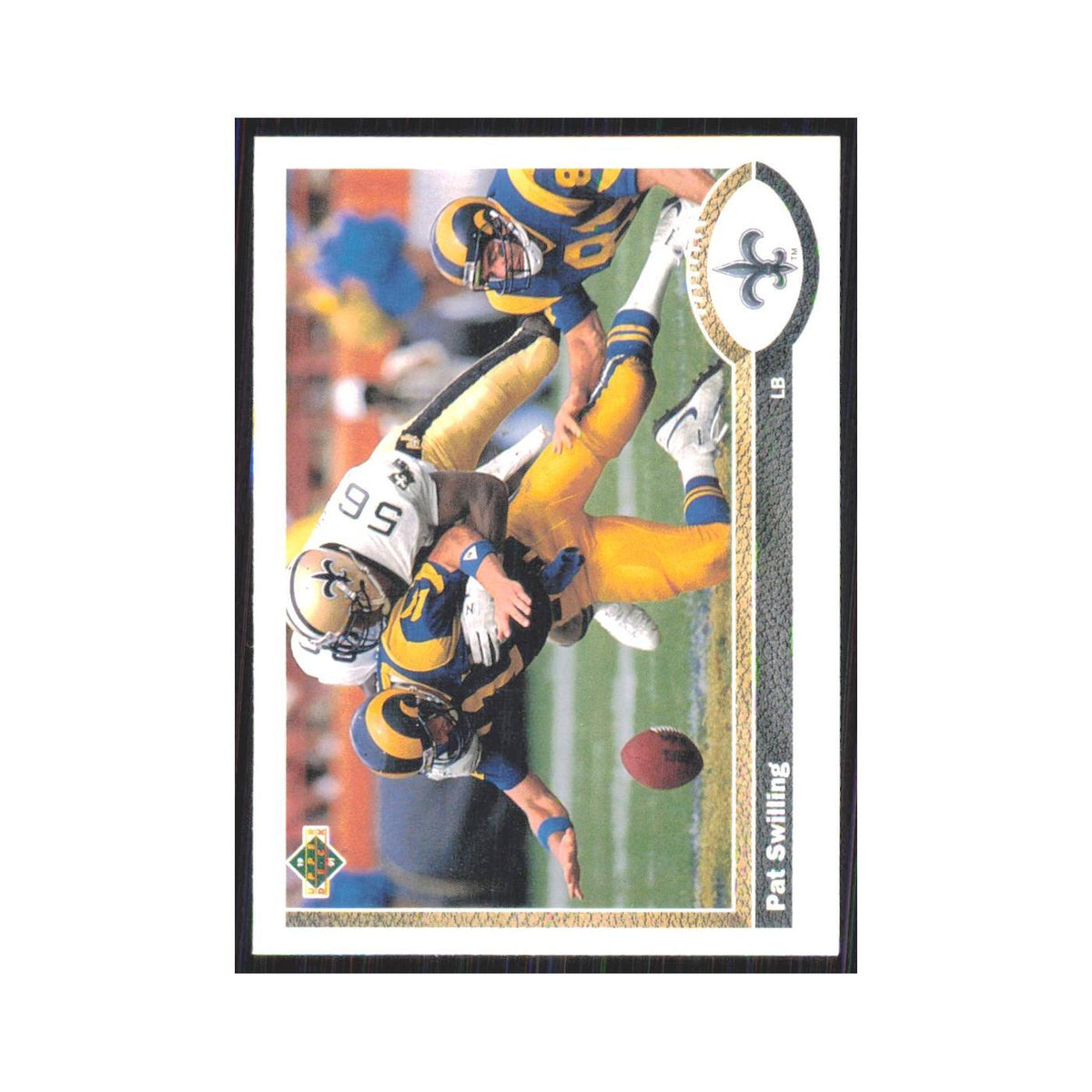 1991 Upper Deck Pat Swilling Saints #246