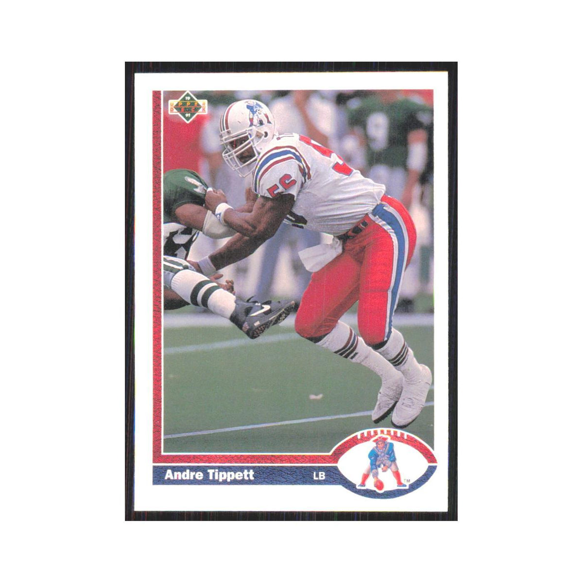 1991 Upper Deck Andre Tippett Patriots #354