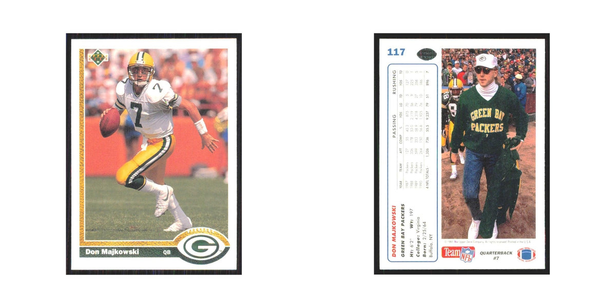 1991 Upper Deck Don Majkowski Packers #117