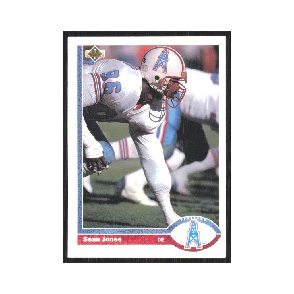 1991 Upper Deck Sean Jones Houston Oilers #314
