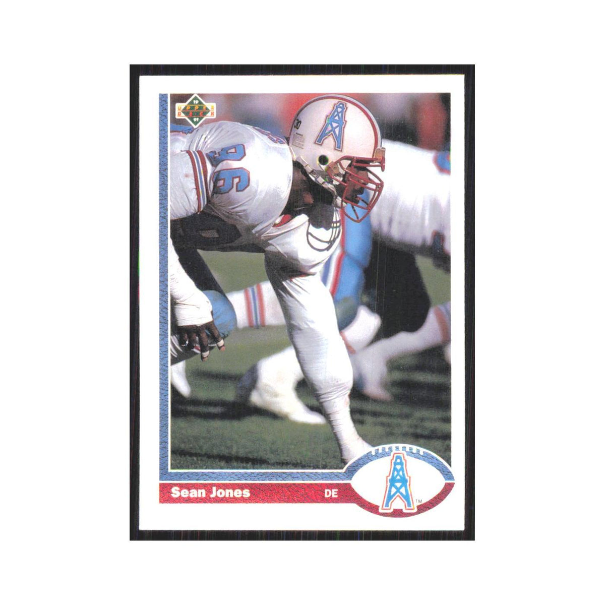 1991 Upper Deck Sean Jones Houston Oilers #314