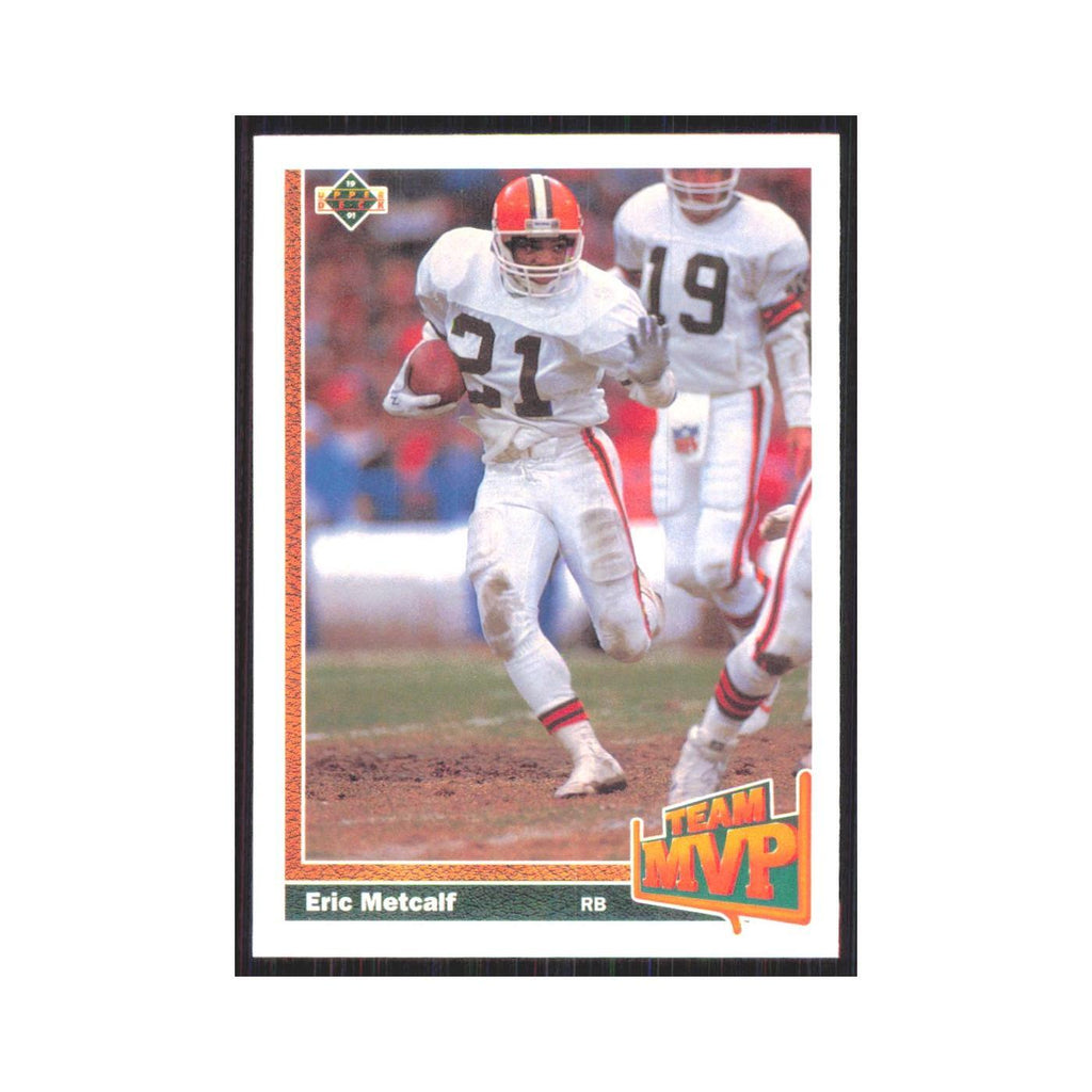 1991 Upper Deck Eric Metcalf Browns #455