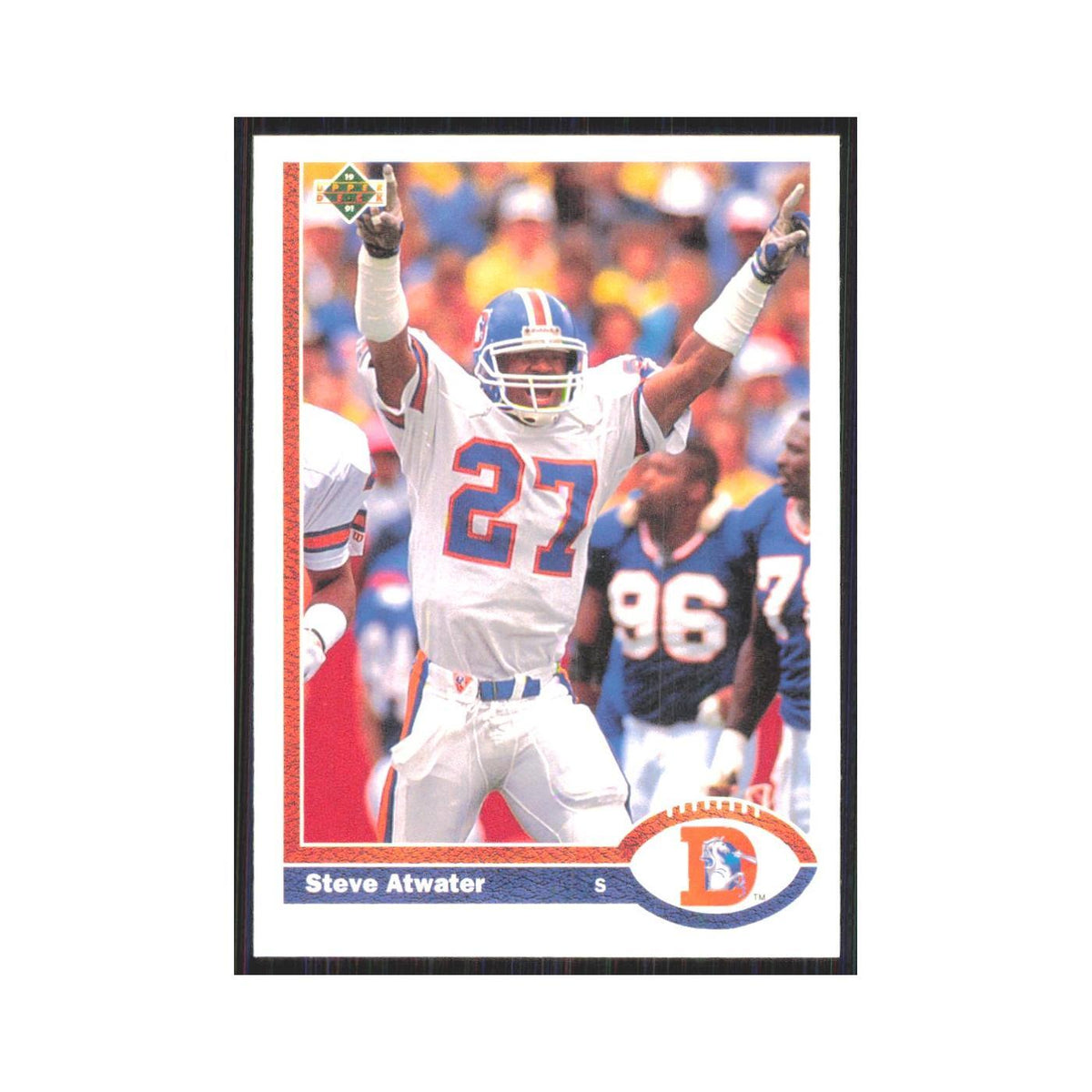 1991 Upper Deck Steve Atwater Broncos #144