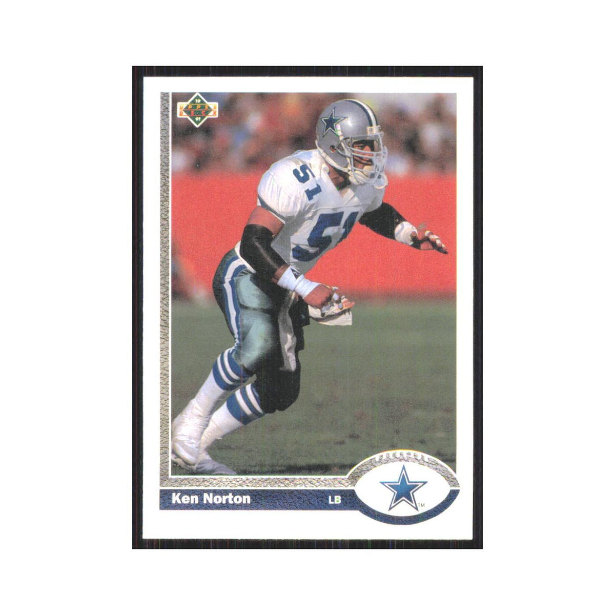 1991 Upper Deck Ken Norton Cowboys #387