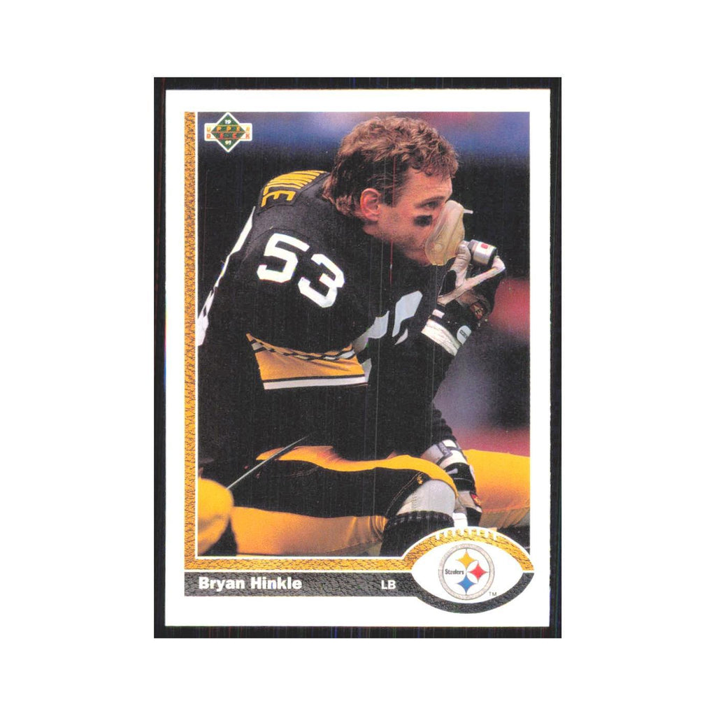1991 Upper Deck Bryan Hinkle Steelers #113