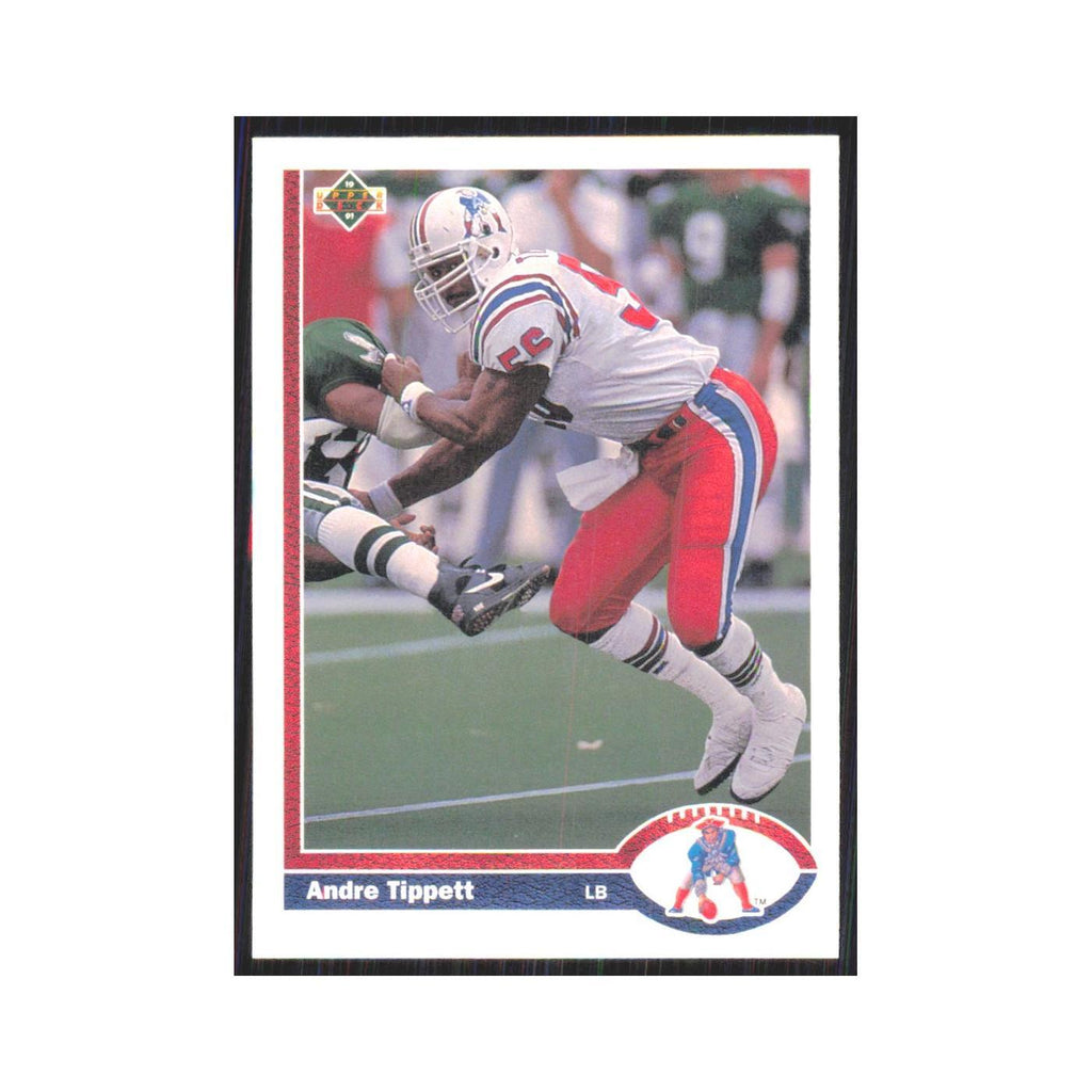 1991 Upper Deck Andre Tippett Patriots #354
