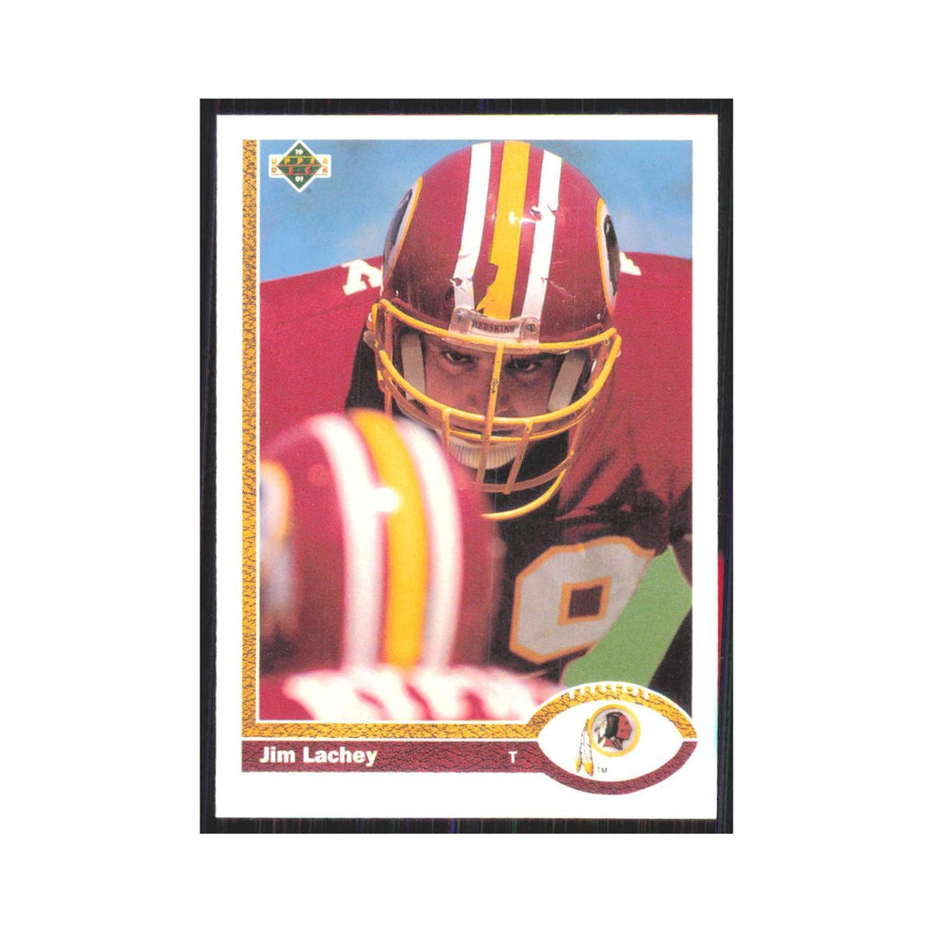1991 Upper Deck Jim Lachey Redskins #102