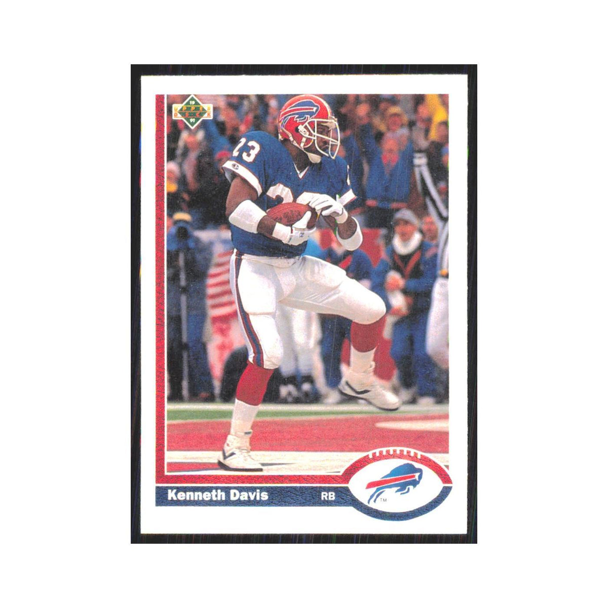 1991 Upper Deck Kenneth Davis Bills #192