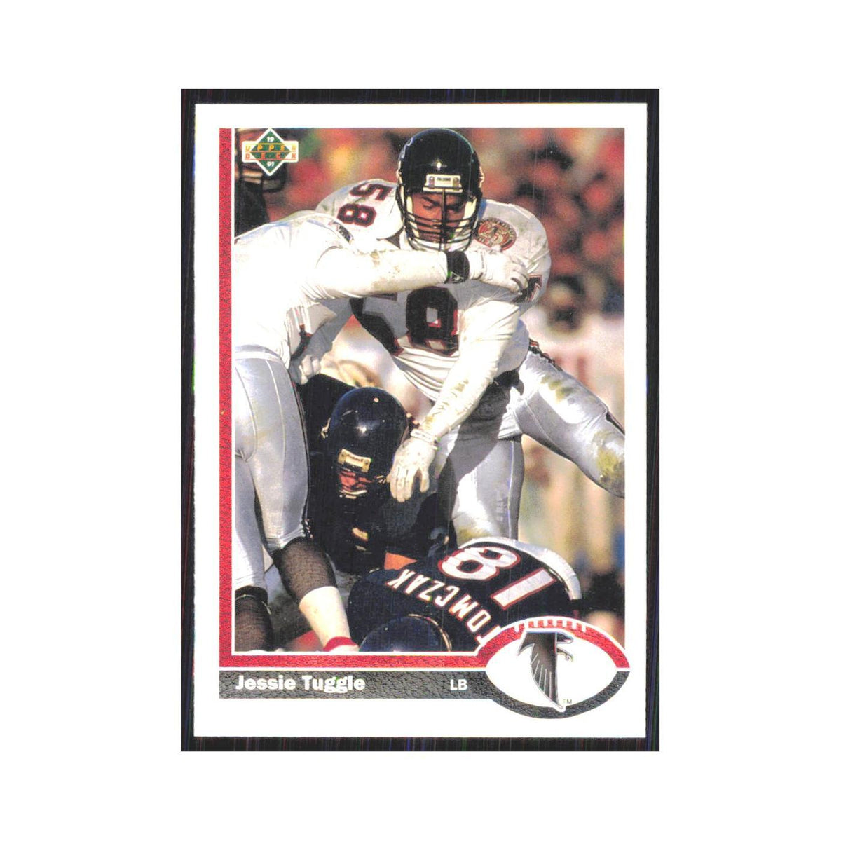 1991 Upper Deck Jessie Tuggle Falcons #285