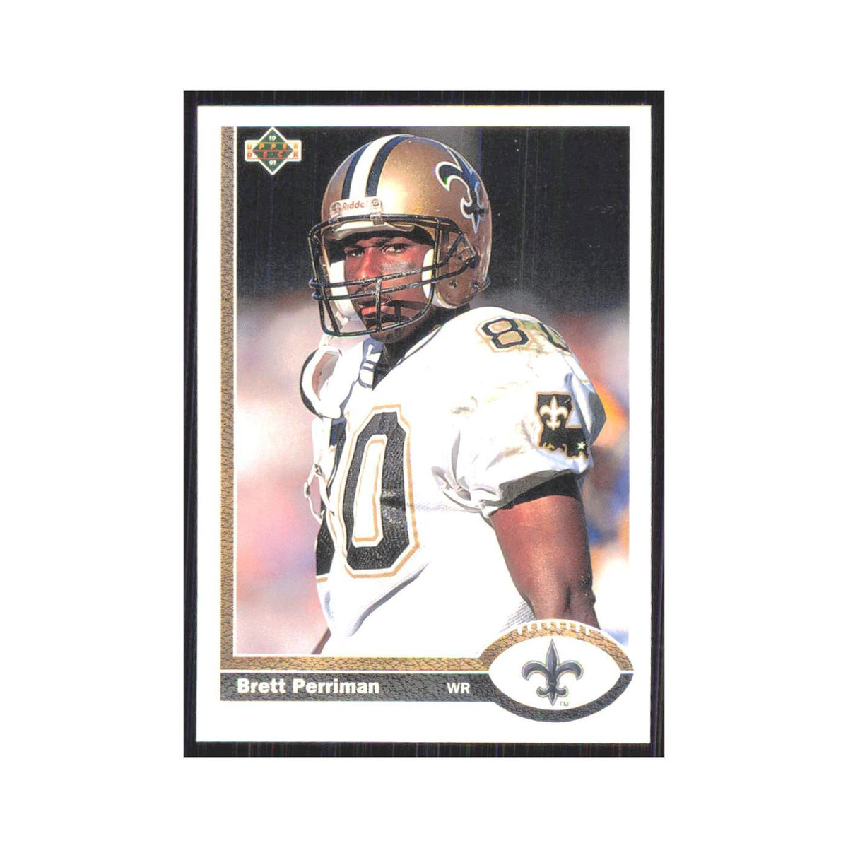 1991 Upper Deck Brett Perriman Saints #58