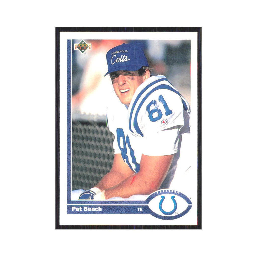 1991 Upper Deck Pat Beach Colts #62