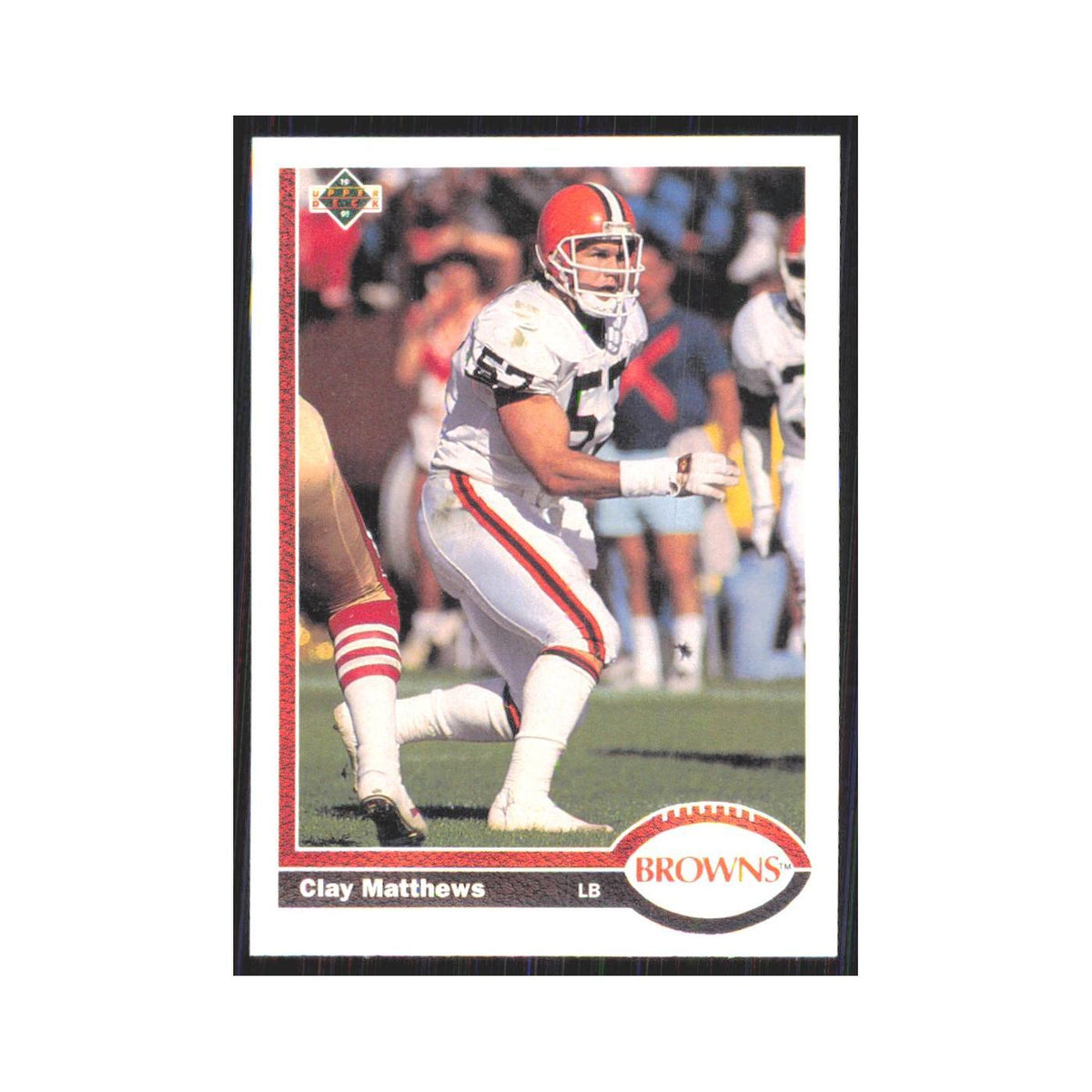 1991 Upper Deck Clay Matthews Browns #310