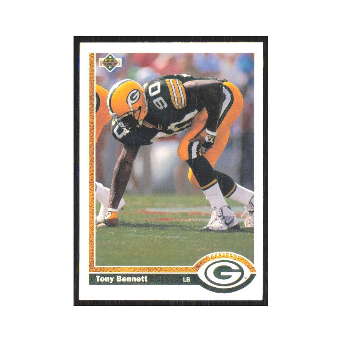 1991 Upper Deck Tony Bennett Packers #397