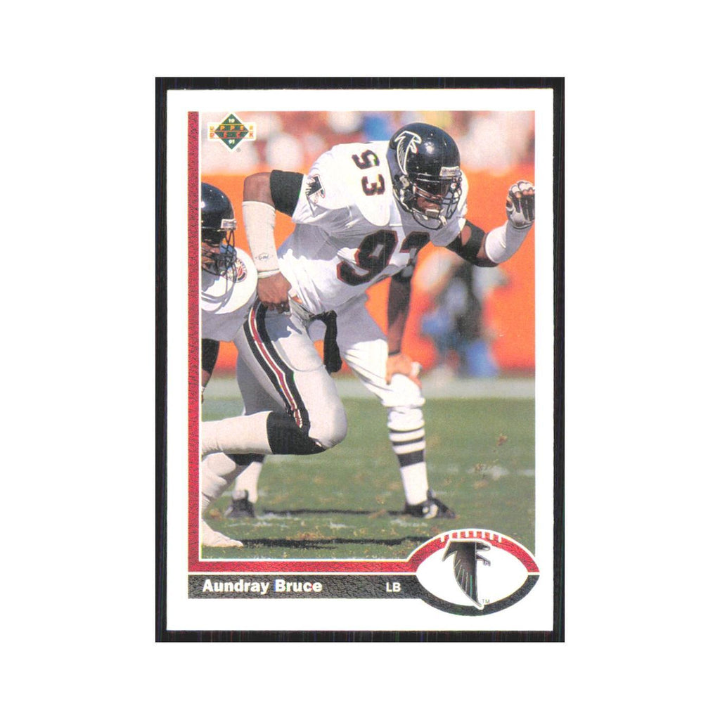 1991 Upper Deck Aundray Bruce Falcons #398