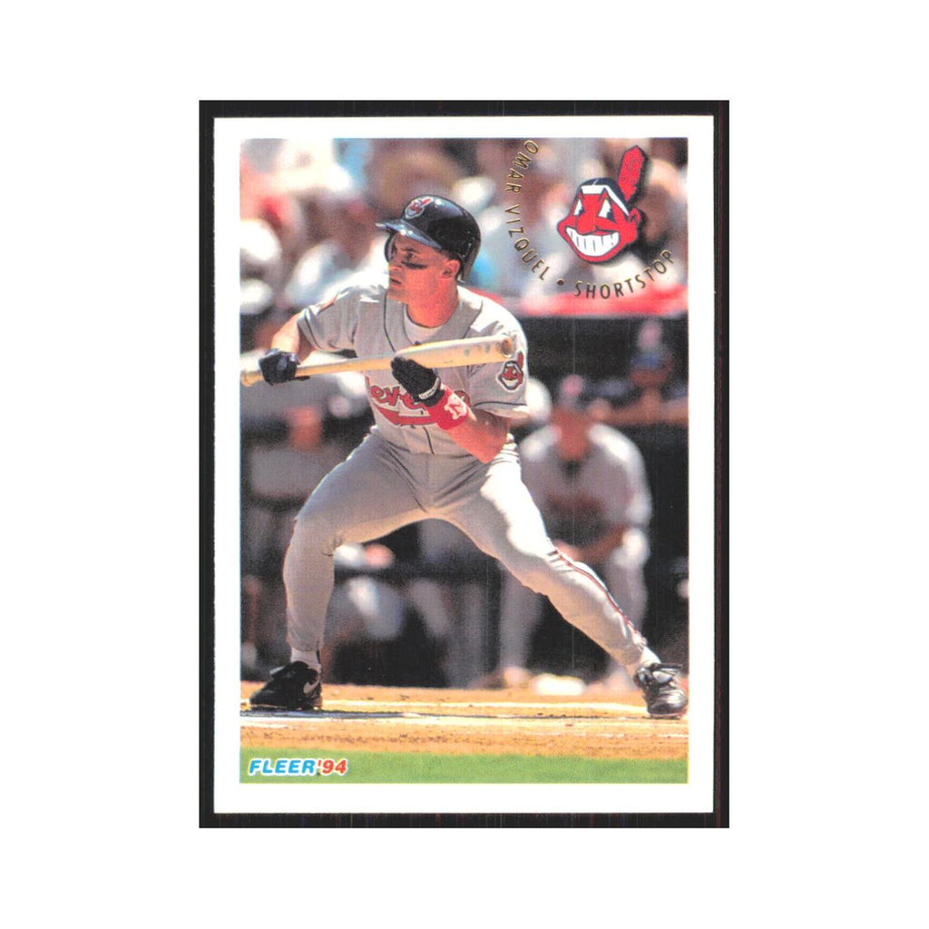 Omar Vizquel 1994 Fleer Update #U38 Cleveland Indians Baseball Card NM
