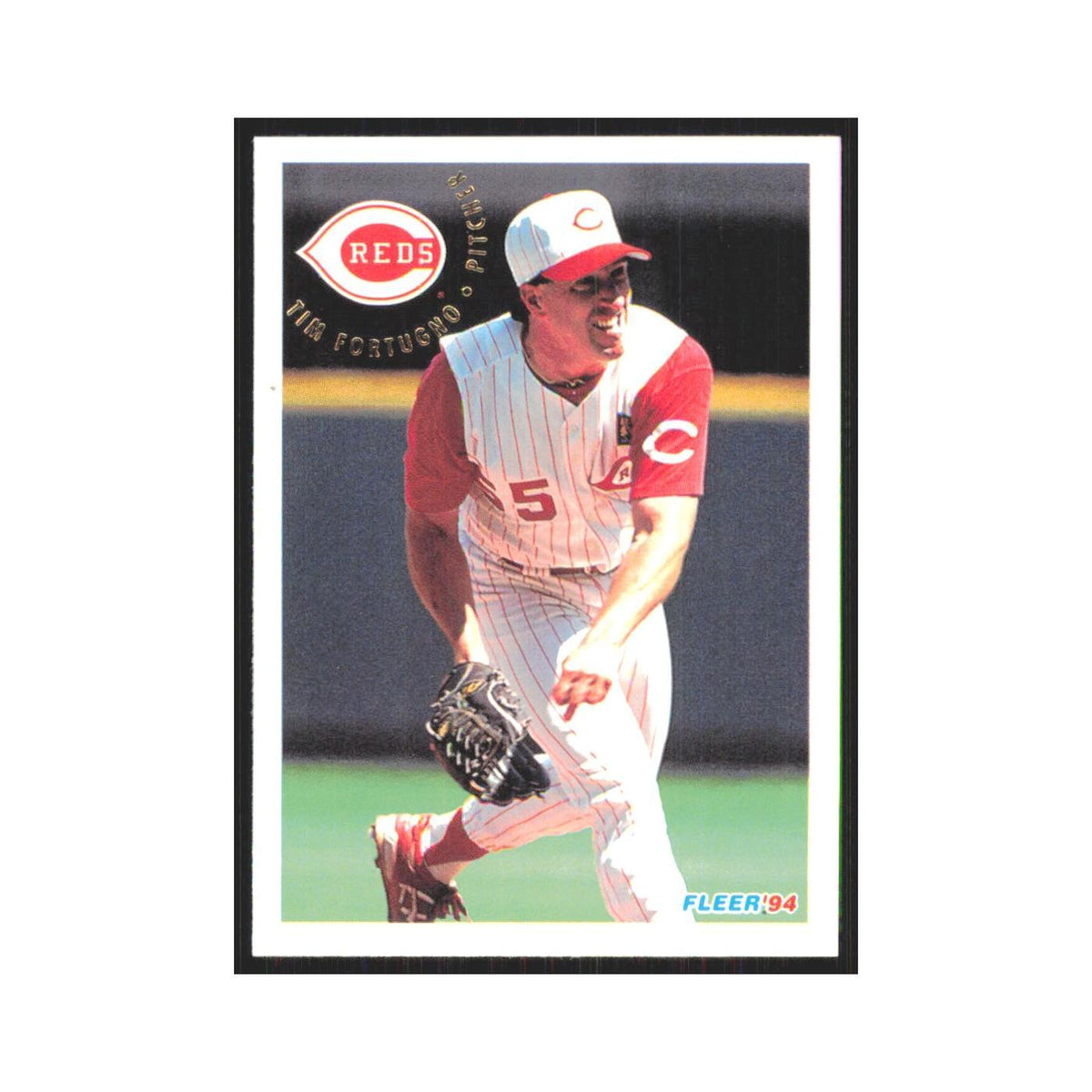 Tim Fortugno 1994 Fleer Update #U118 Cincinnati Reds Baseball Card NM