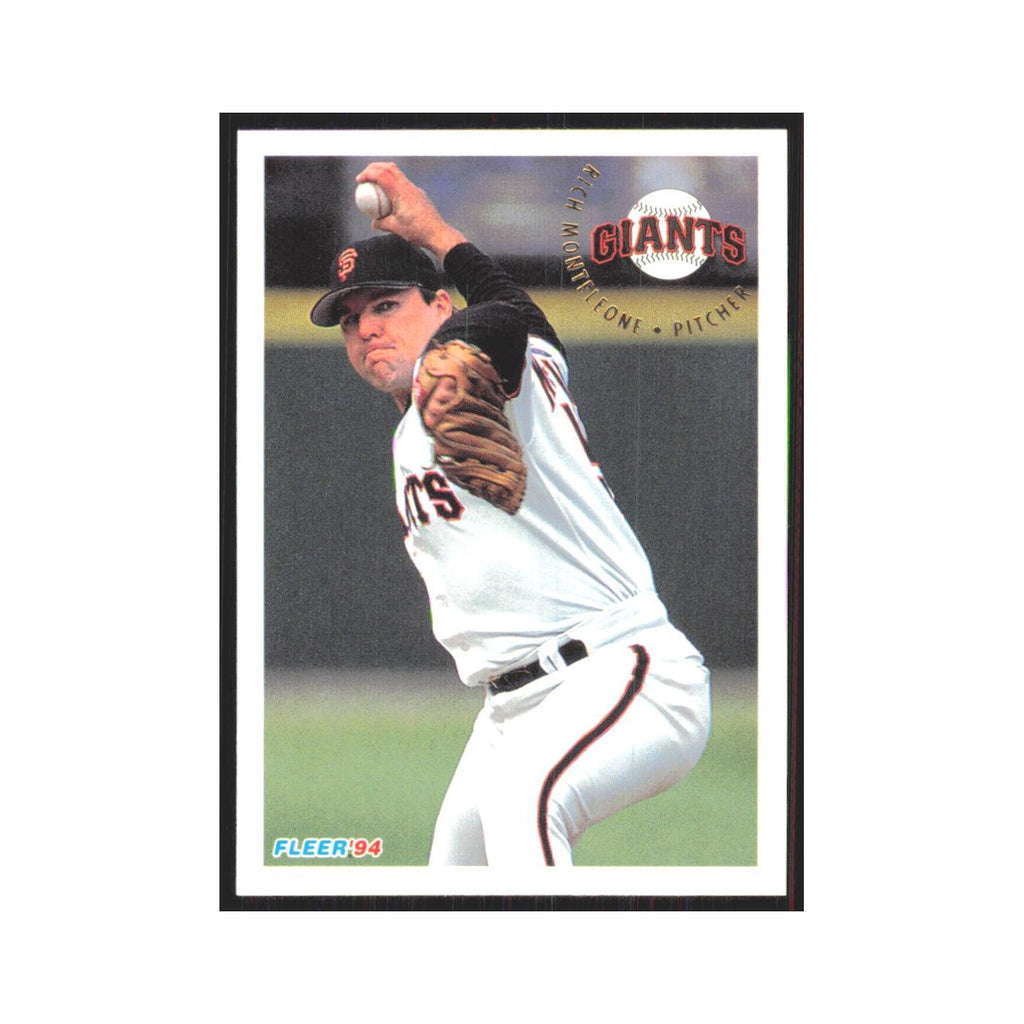 Rich Monteleone 1994 Fleer Update #U194 San Francisco Giants Baseball Card NM