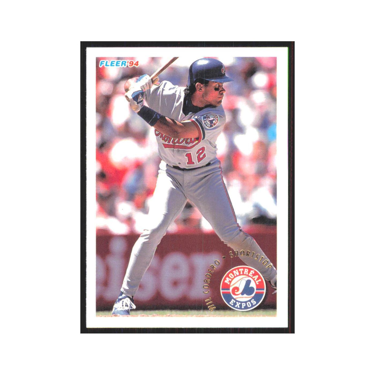 Wil Cordero 1994 Fleer Update #U152 Montreal Expos Baseball Card NM