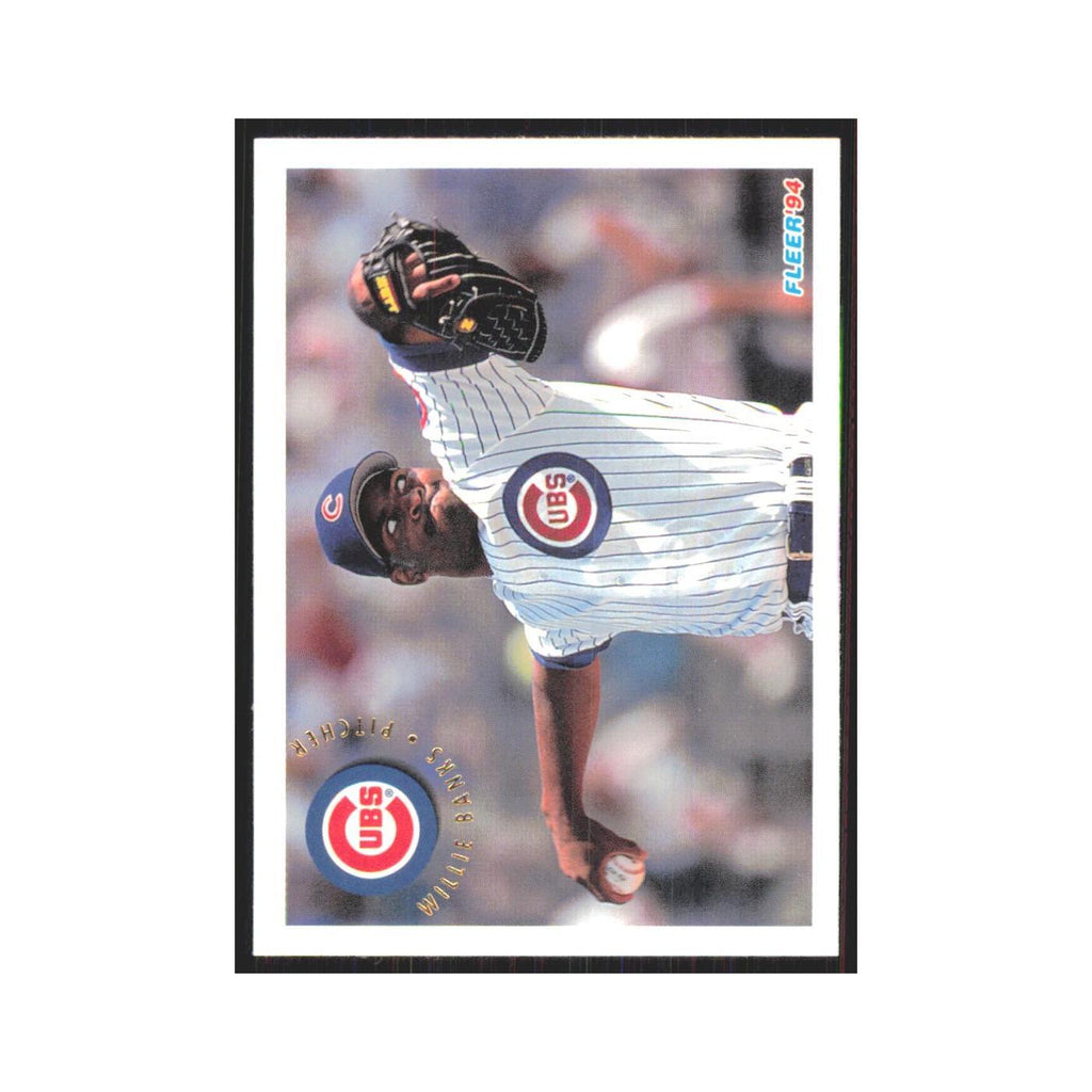 Willie Banks 1994 Fleer Update #U106 Chicago Cubs Baseball Card NM